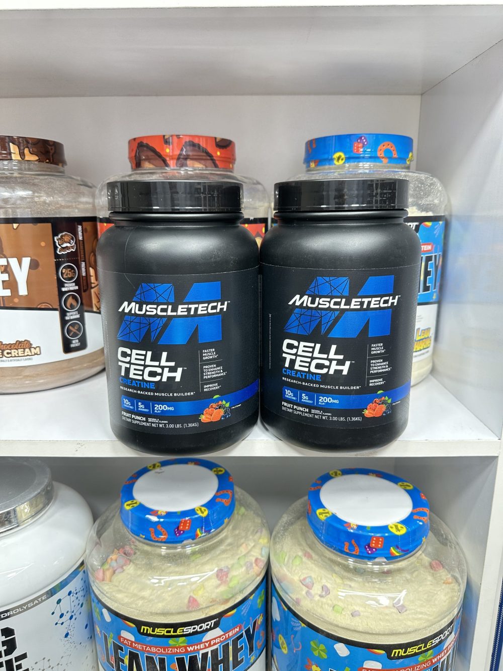 کراتین ترکیبی ماسل تک 1300 گرمی MUSCLETECH CELL TECH CREATINE