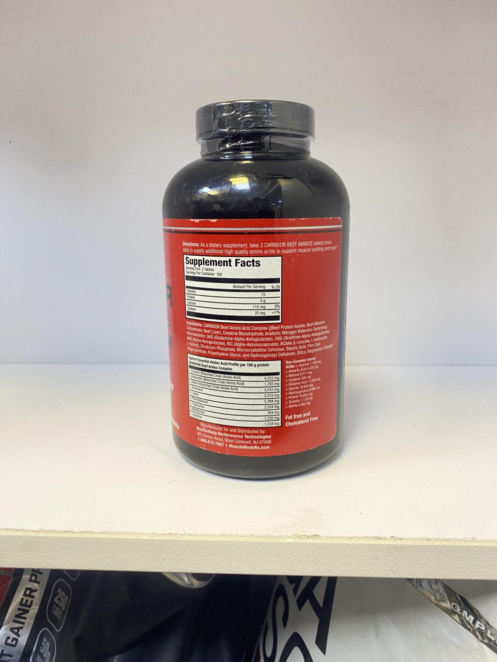 آمینو بیف کارنیور ماسل مدز carnivor amino beef musclemeds - Image 2