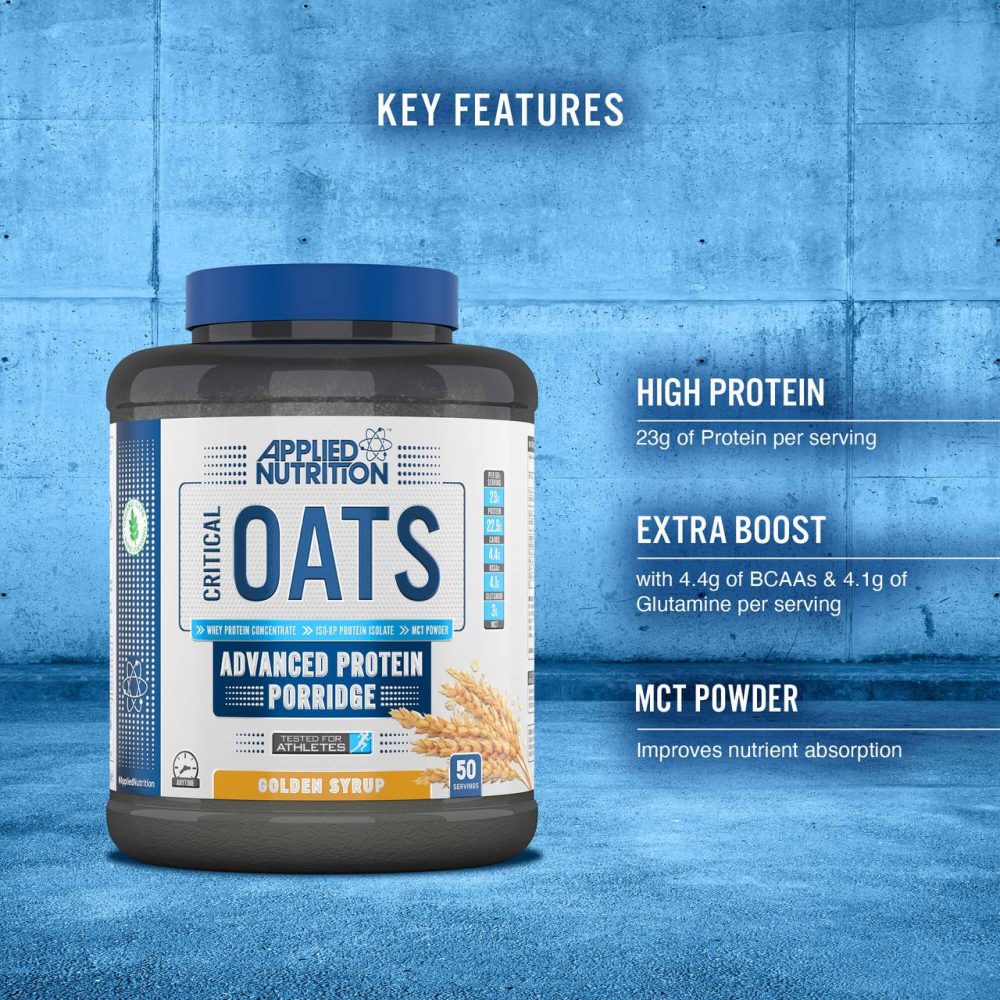 پروتئین وی اوتس اپلاید کریتیکال APPLIED NUTRITION Critical Oats Protein Whey - Image 3