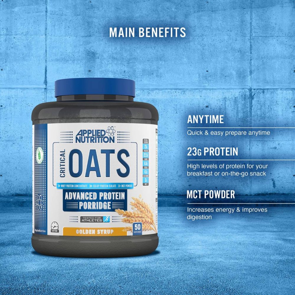 پروتئین وی اوتس اپلاید کریتیکال APPLIED NUTRITION Critical Oats Protein Whey - Image 4