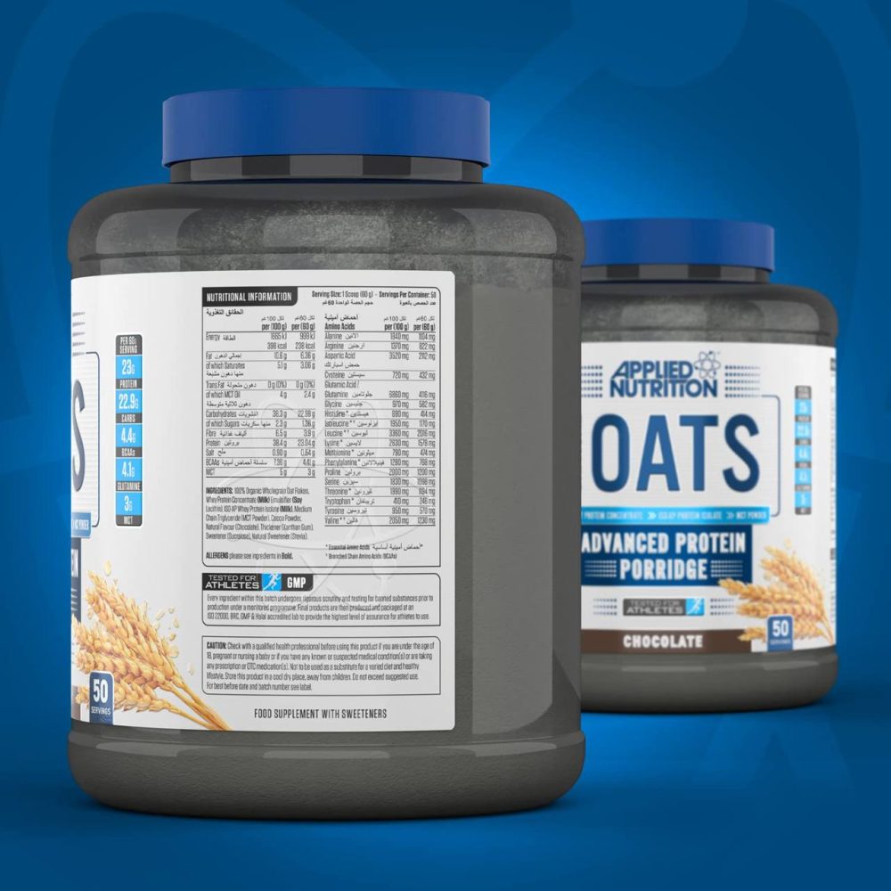 پروتئین وی اوتس اپلاید کریتیکال APPLIED NUTRITION Critical Oats Protein Whey - Image 6