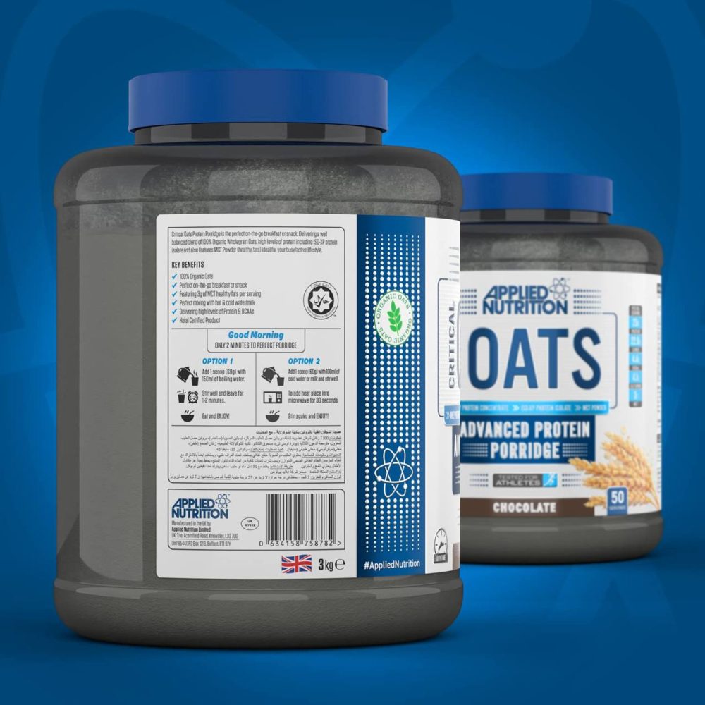 پروتئین وی اوتس اپلاید کریتیکال APPLIED NUTRITION Critical Oats Protein Whey - Image 7