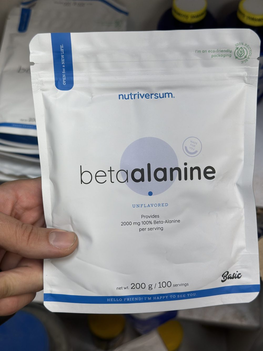 بتا آلانین ناتریورسام Nutriversum Beta_Alanine