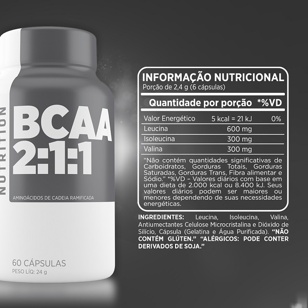 بی سی ای ای اتلتیکا 60 کپسول Atlhetica BCAA 2:1:1