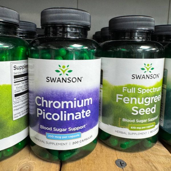 کرومیوم پیکولینات سوانسون ۲۰۰ عددی Swanson Chromium Picolinate