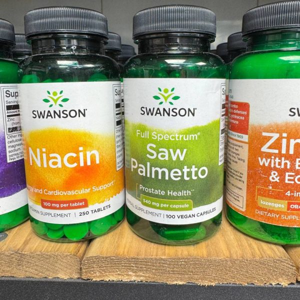 ساوپالمتو عصاره نخل اره سوانسون SWANSON Full Spectrum Saw Palmetto